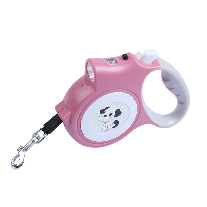 16 Feet Automatic Retractable Dog Leash With LED Light