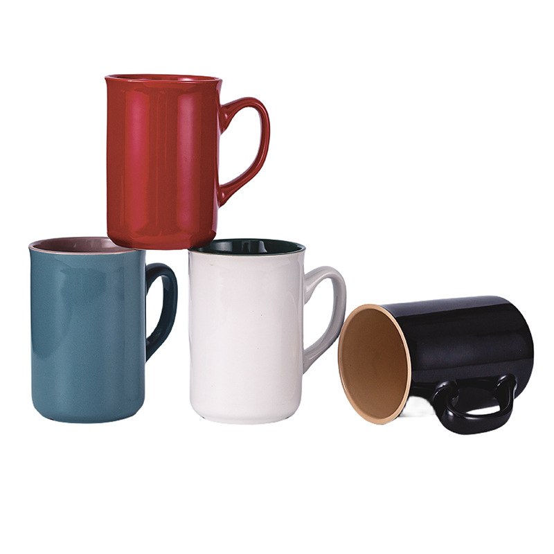 Red Coffee Mug With Handle  