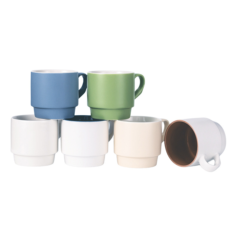 Classic Office Double Colors Ceramic Mug