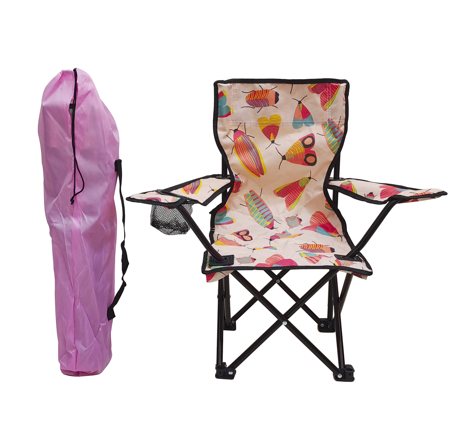 Teenage Kids Foldable Colorful Chair With Carry Bag