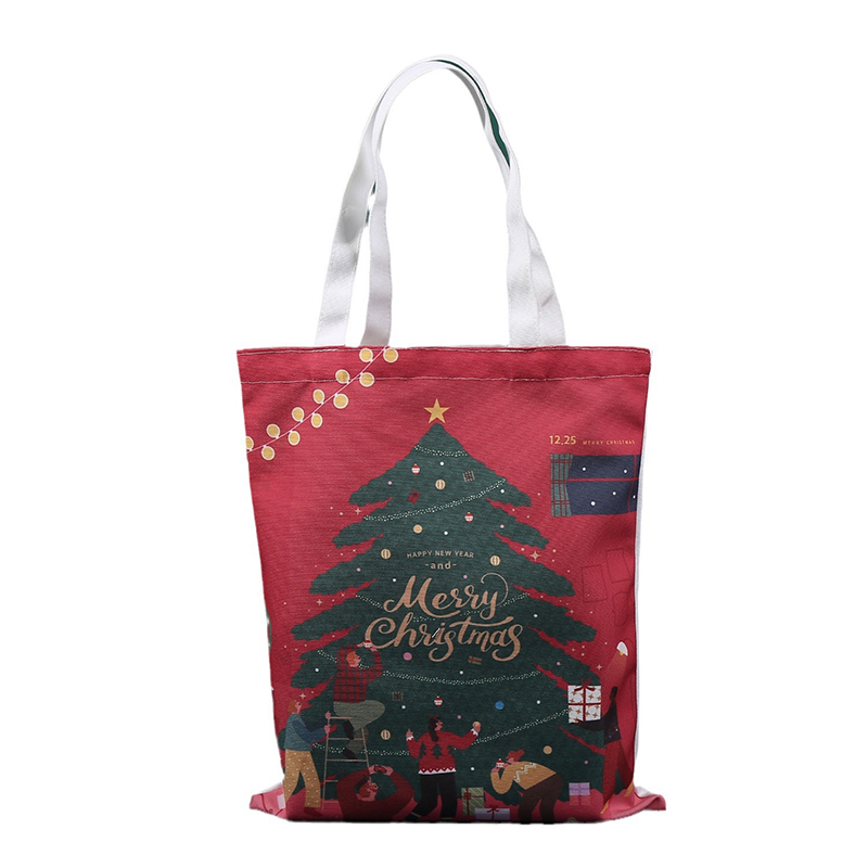 Christmas Canvas Tote Bags