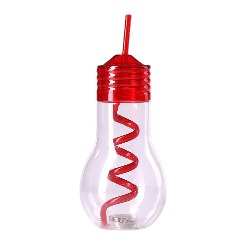 16oz Lamp Bottle With Straw